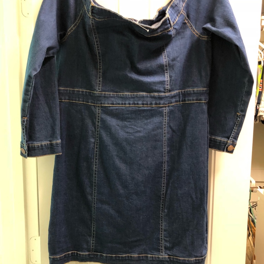 NWT Fashion Nova Jean Dress 🖤